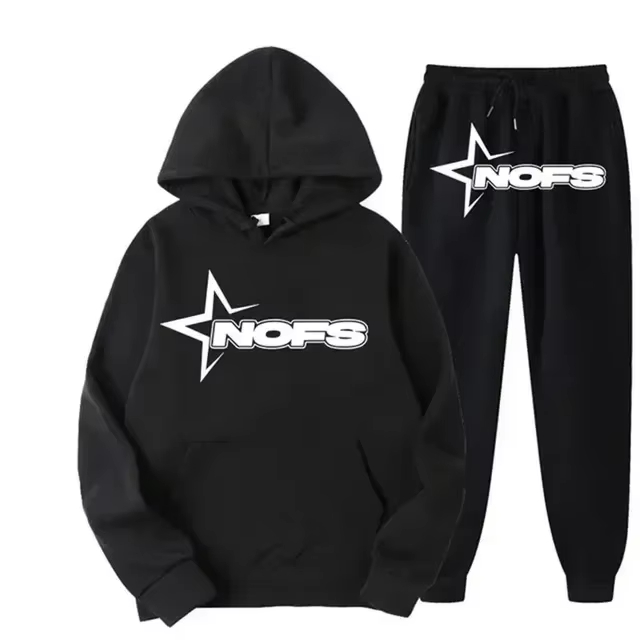 ชุดสตรีทแวร์ผู้ชายปี 2026 เสื้ - Track Suit Men บทวิจารณ์และราคา