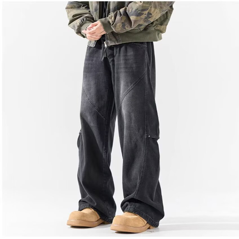 กางเกงยีนส์ทรงตรงสไตล์อเมริกัน - Men'S Fashion Jeans And Boots บทวิจารณ์และราคา