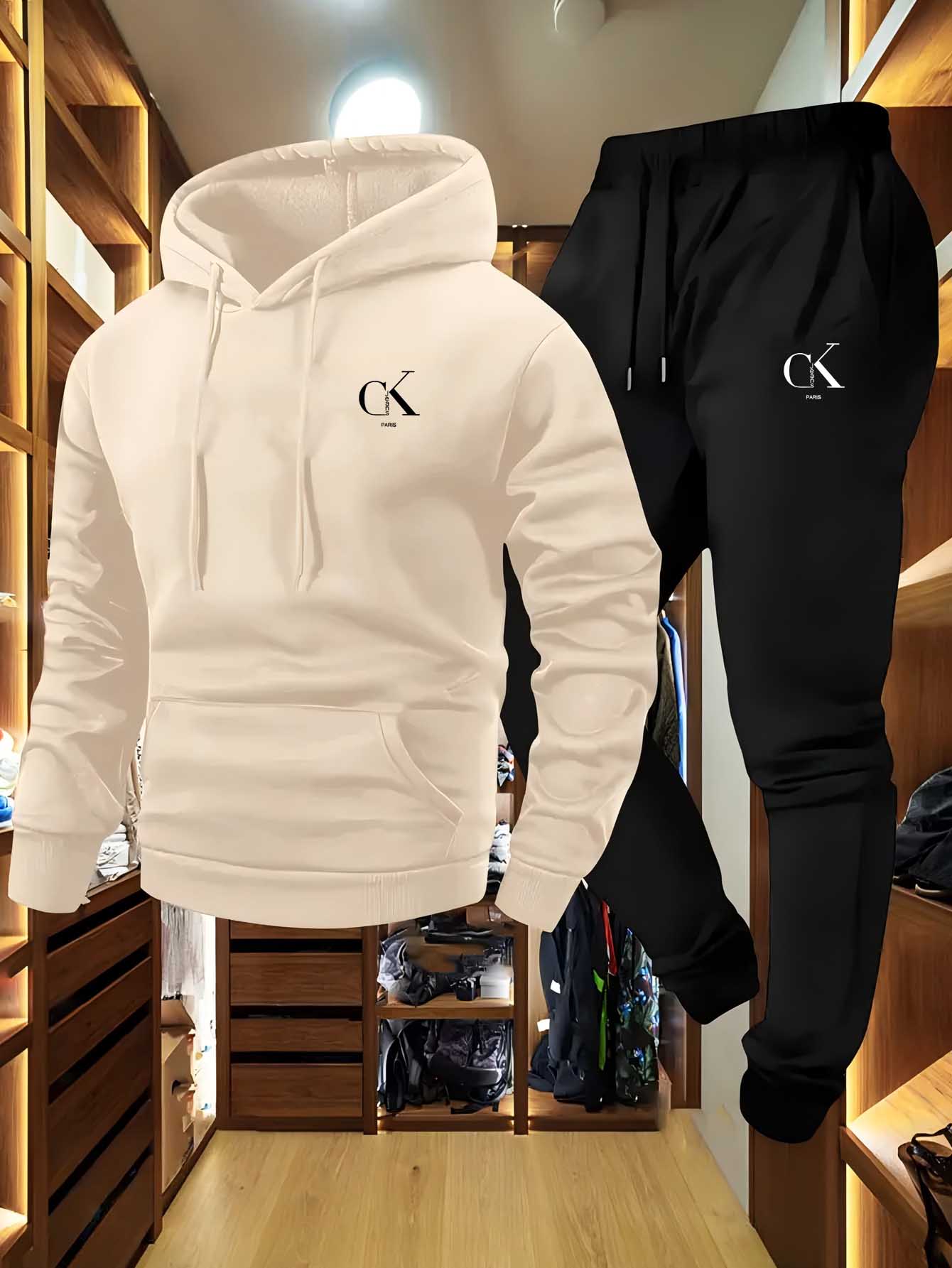 ชุดฮู้ดดี้โอเวอร์ไซส์สุดหรู คอ - Track Suit Men บทวิจารณ์และราคา