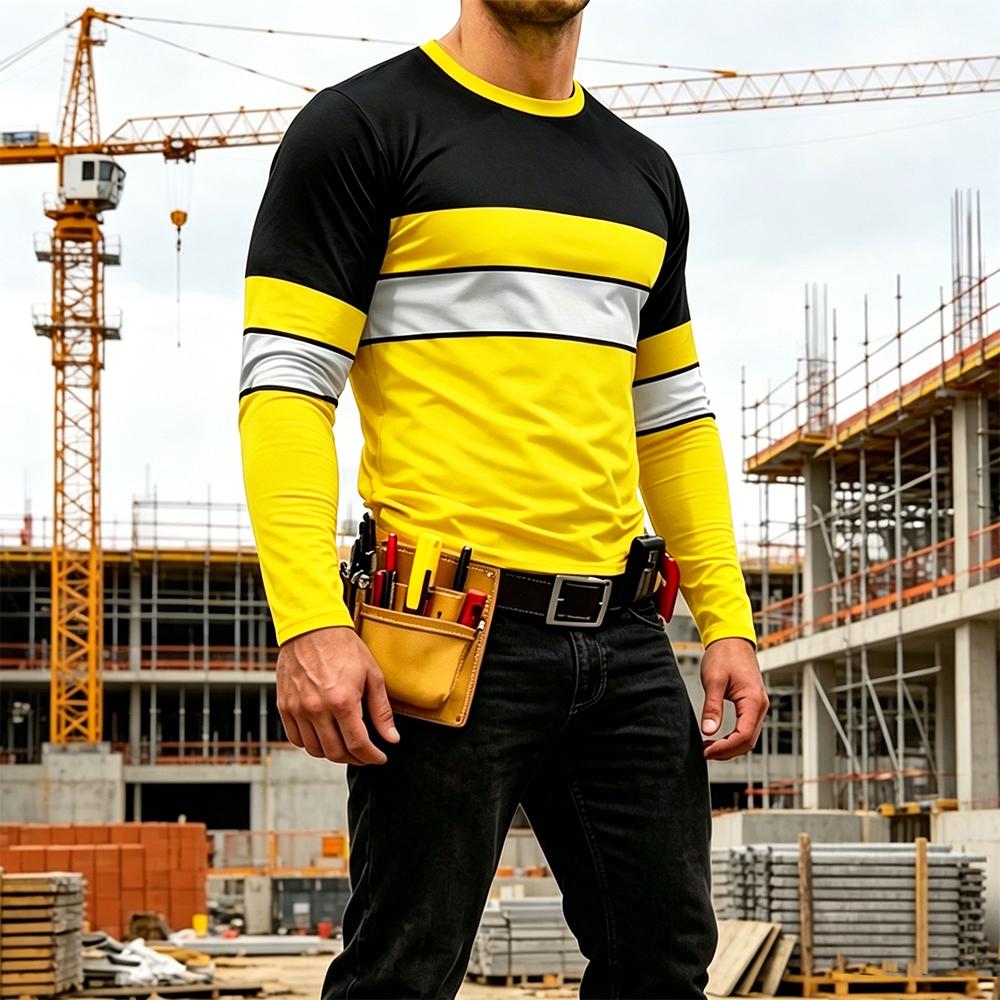 เสื้อยืดแขนยาวลายทางสีสันสดใสค - Men'S Fashion Trends 2025 บทวิจารณ์และราคา